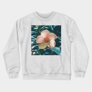 Retro vintage yellow bell flower Crewneck Sweatshirt